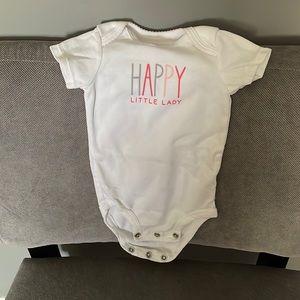 6 mos onesie